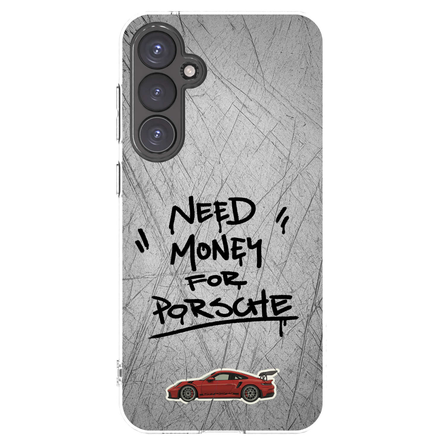 Picasee διαφανής θήκη σιλικόνης Samsung Galaxy S23 FE S711B - Grey Drift