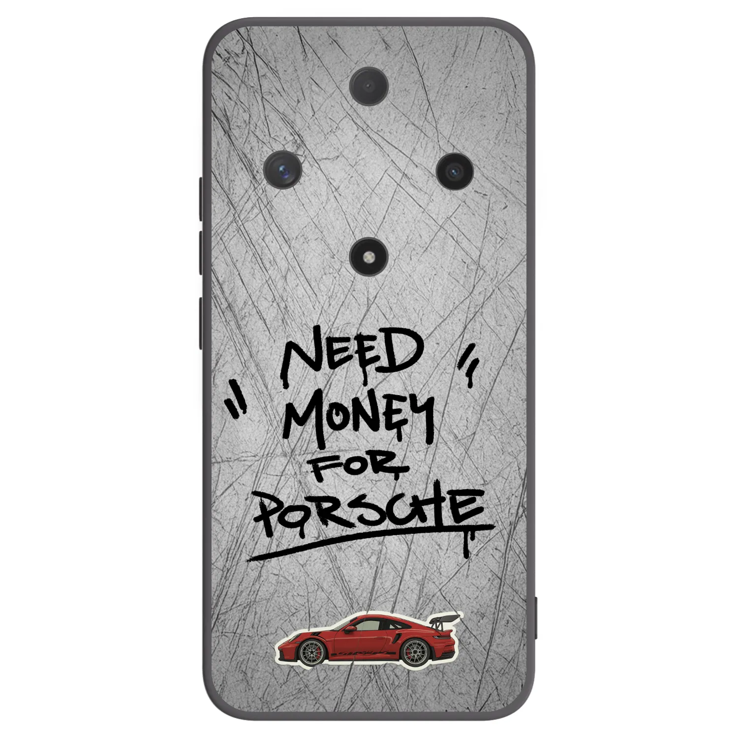 Picasee Μαύρη θήκη σιλικόνης για Honor Magic6 Lite 5G - Grey Drift