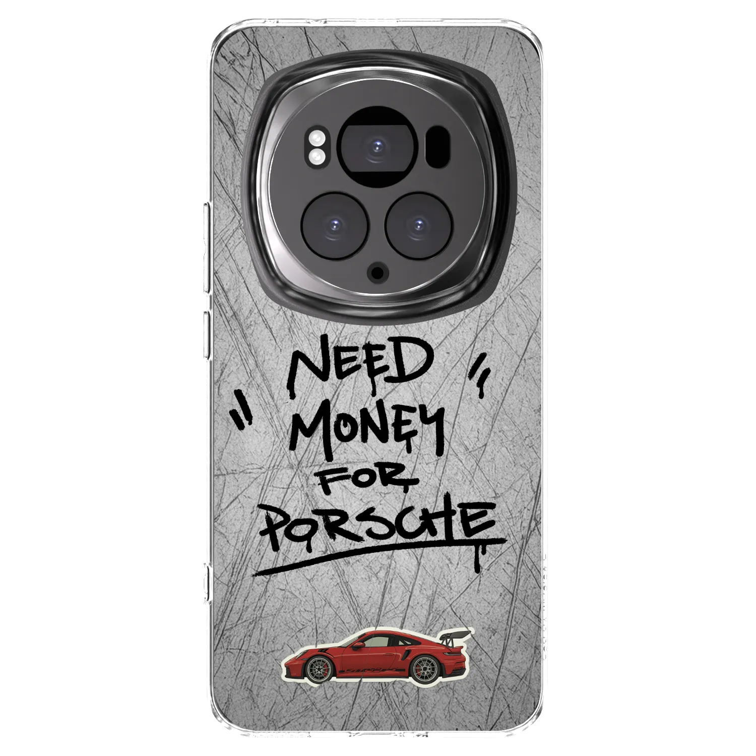 Picasee διαφανής θήκη σιλικόνης Honor Magic6 Pro - Grey Drift