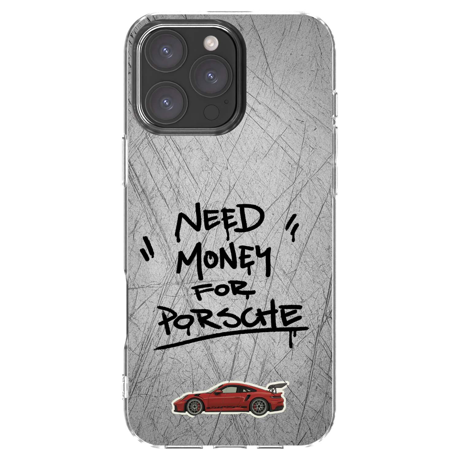Picasee διαφανής θήκη σιλικόνης Apple iPhone 16 Pro Max - Grey Drift