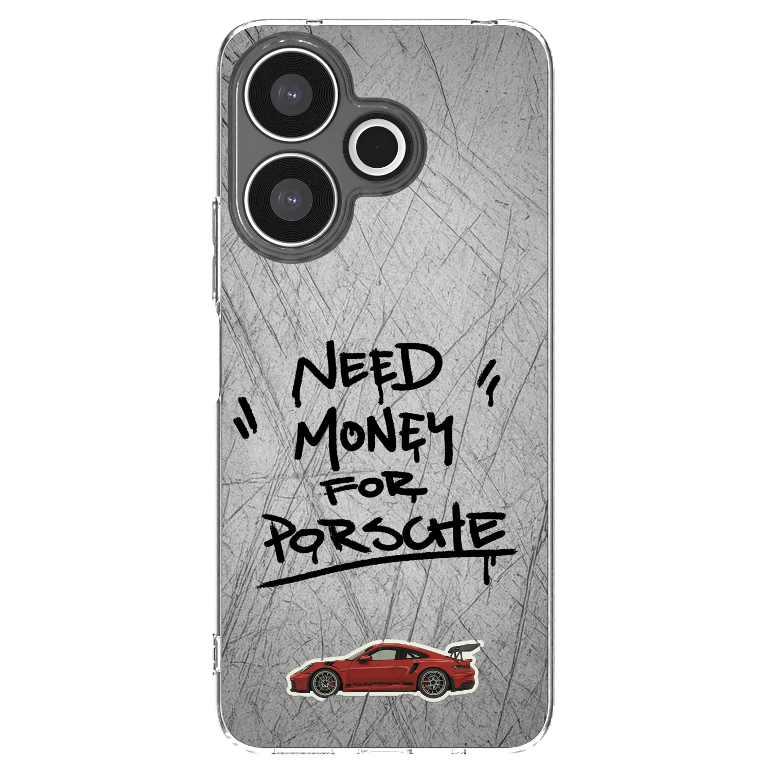 Picasee διαφανής θήκη σιλικόνης Xiaomi Redmi 13 4G - Grey Drift