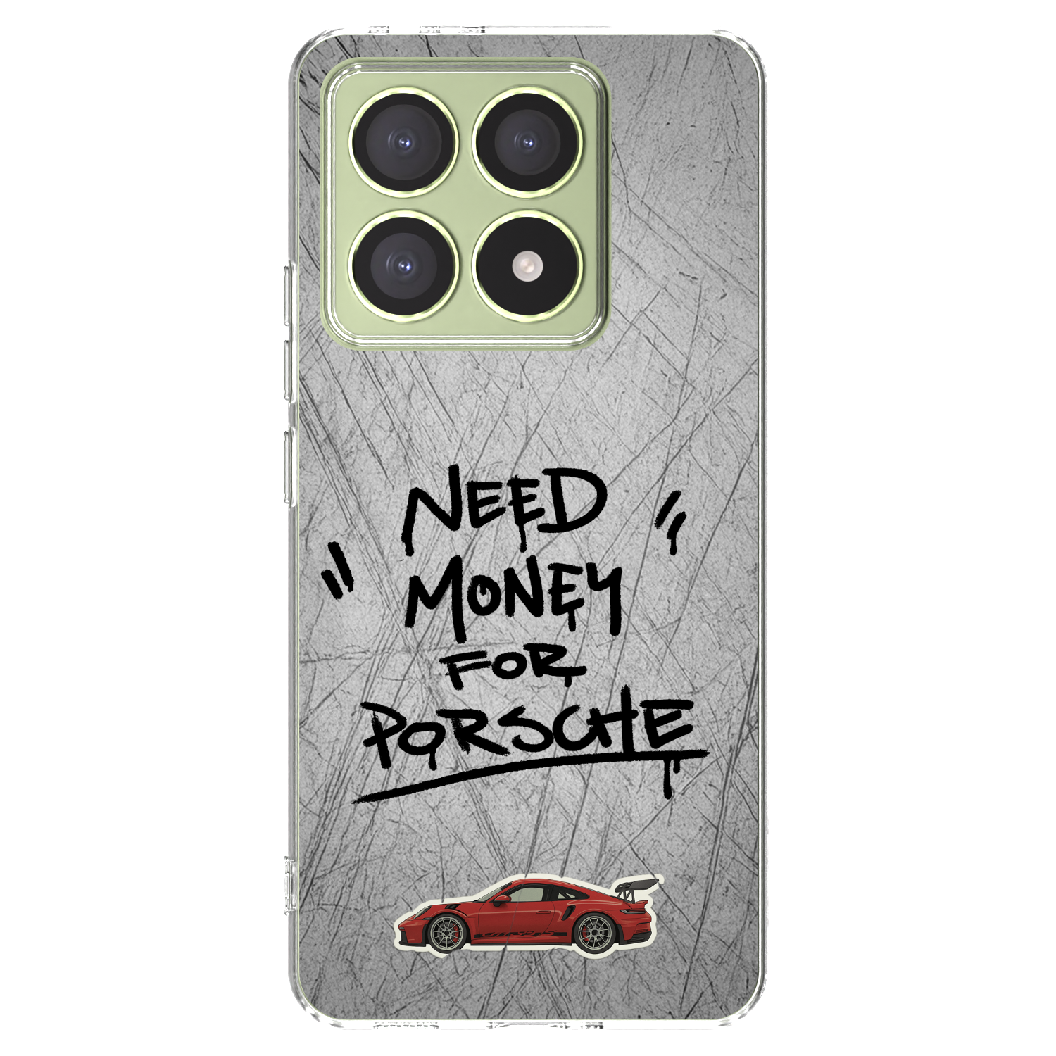 Picasee διαφανής θήκη σιλικόνης Xiaomi 14T - Grey Drift