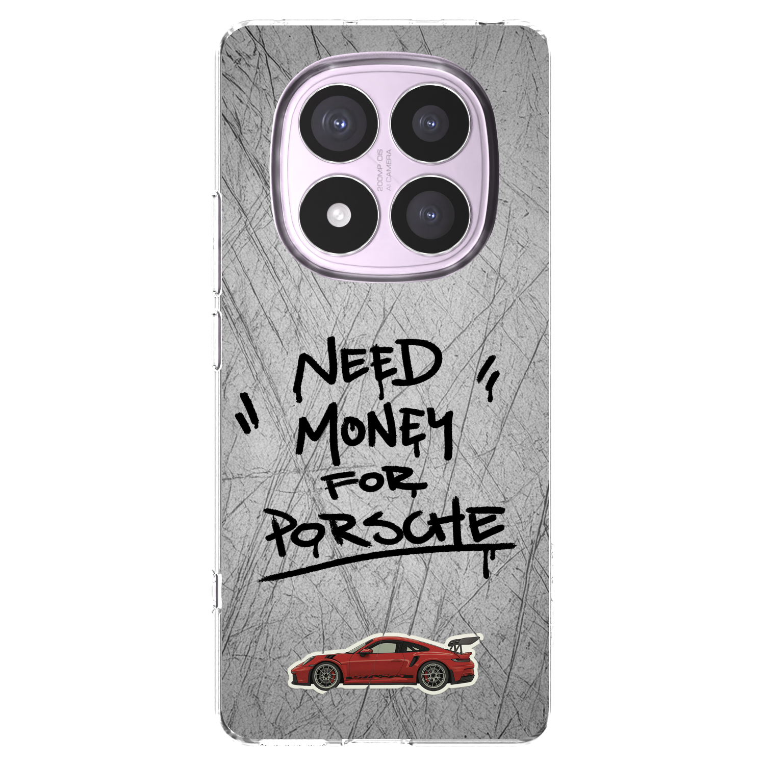 Picasee διαφανής θήκη σιλικόνης Xiaomi Redmi Note 14 Pro 5G - Grey Drift