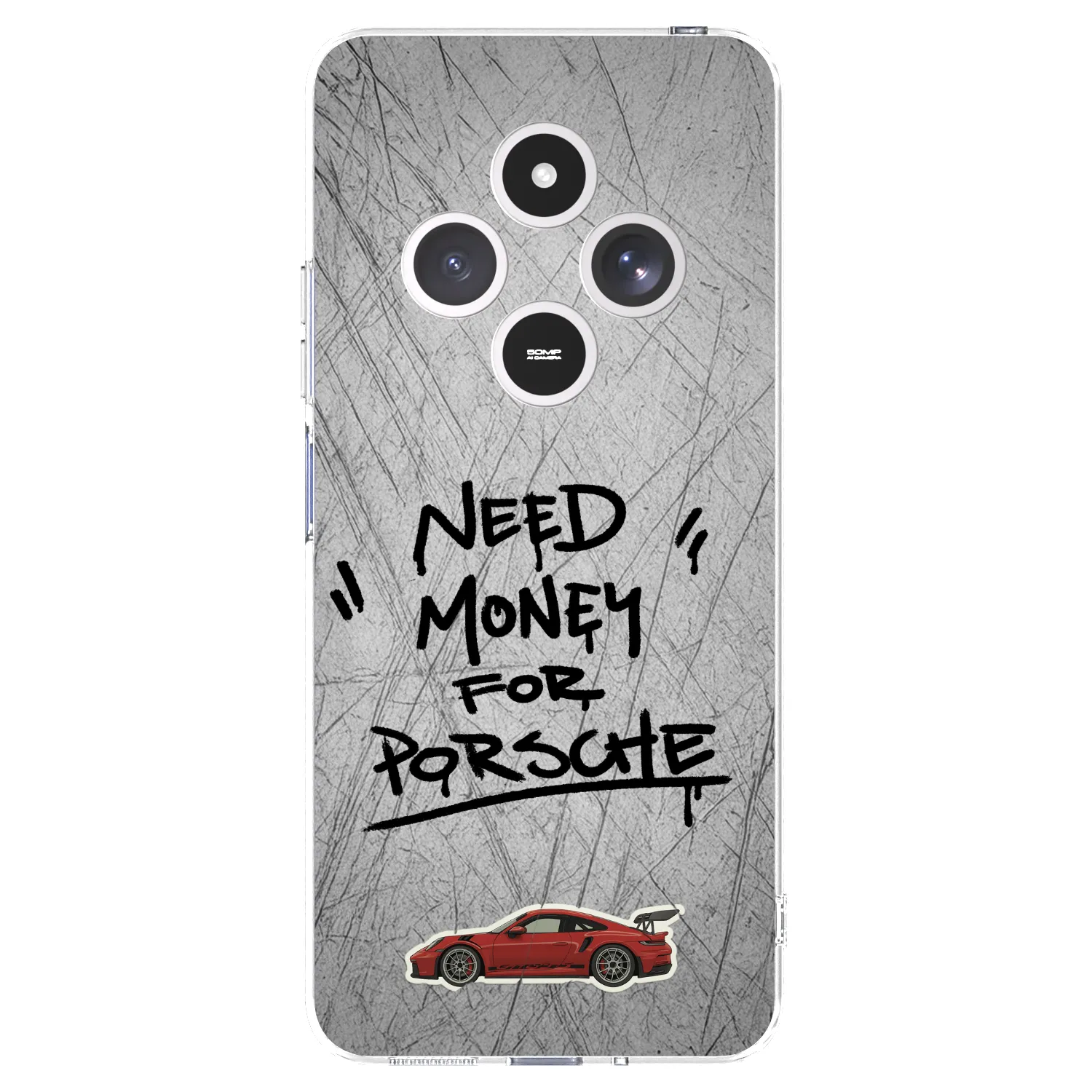 Picasee διαφανής θήκη σιλικόνης Xiaomi Redmi 14C - Grey Drift