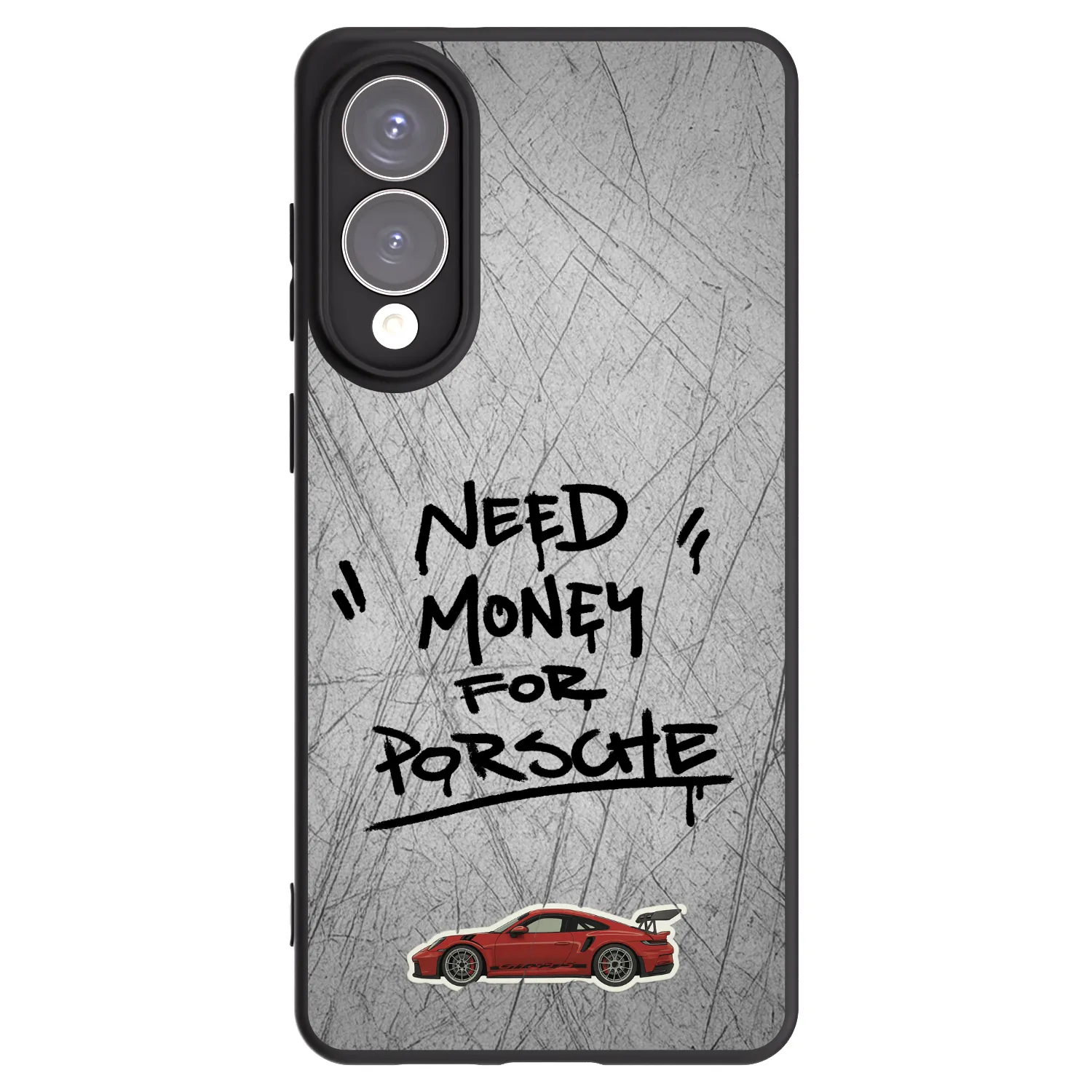 Picasee Μαύρη θήκη σιλικόνης για Samsung Galaxy S25 Edge 5G - Grey Drift