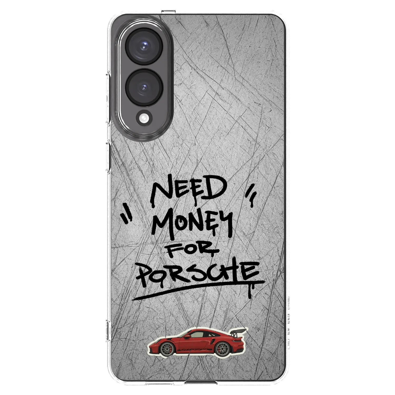 Picasee διαφανής θήκη σιλικόνης Samsung Galaxy S25 Edge 5G - Grey Drift