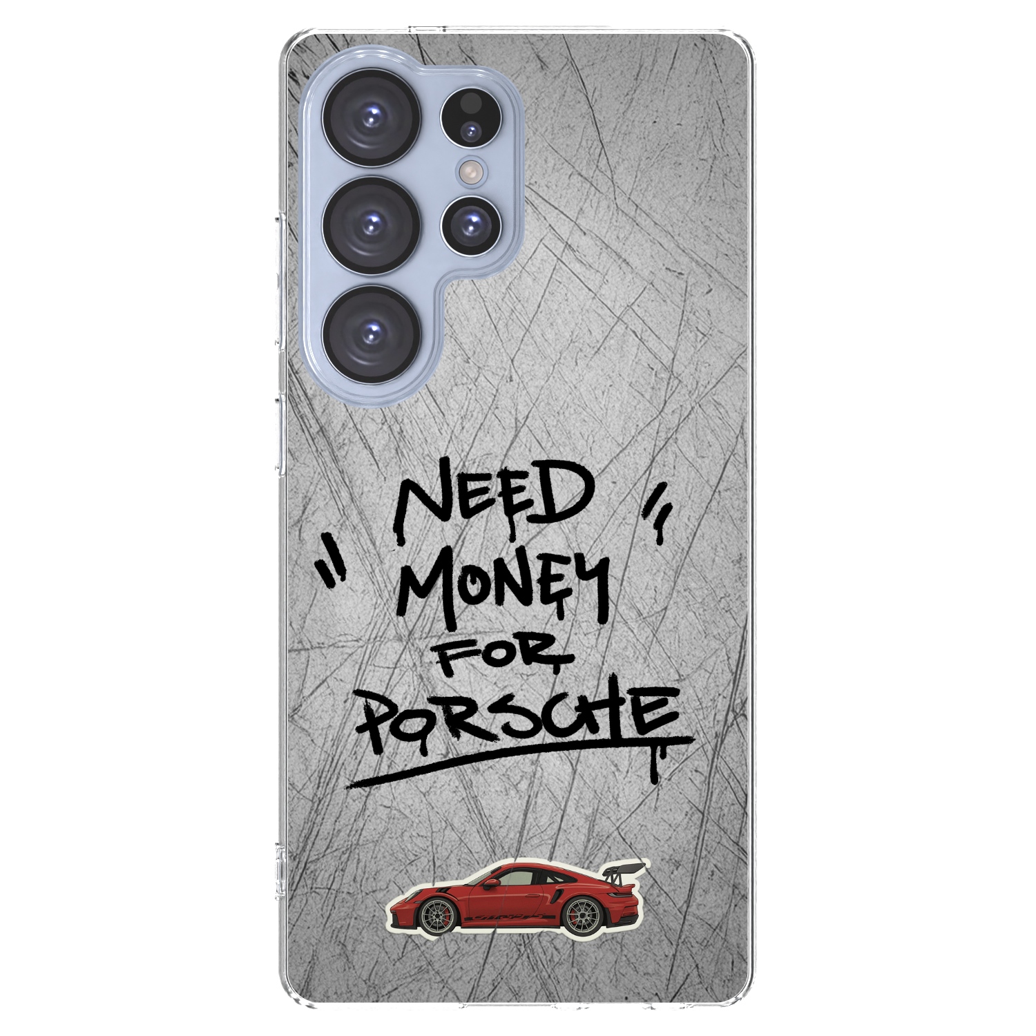 Picasee διαφανής θήκη σιλικόνης Samsung Galaxy S25 Ultra 5G - Grey Drift