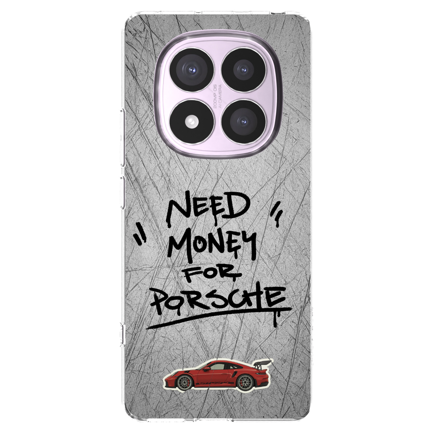 Picasee διαφανής θήκη σιλικόνης Xiaomi Redmi Note 14 Pro 4G - Grey Drift