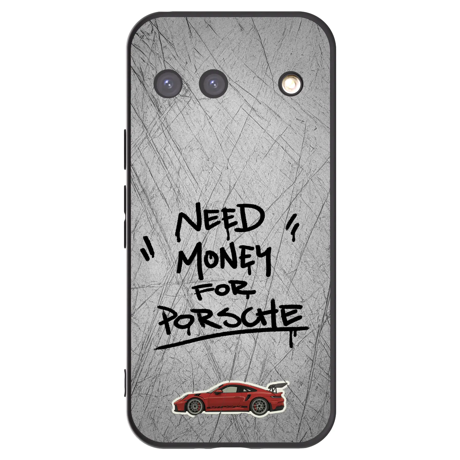 Picasee Μαύρη θήκη σιλικόνης για Google Pixel 9 - Grey Drift
