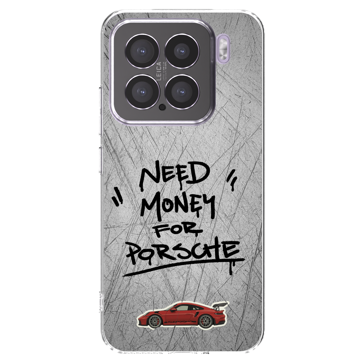 Picasee διαφανής θήκη σιλικόνης Xiaomi 15 - Grey Drift