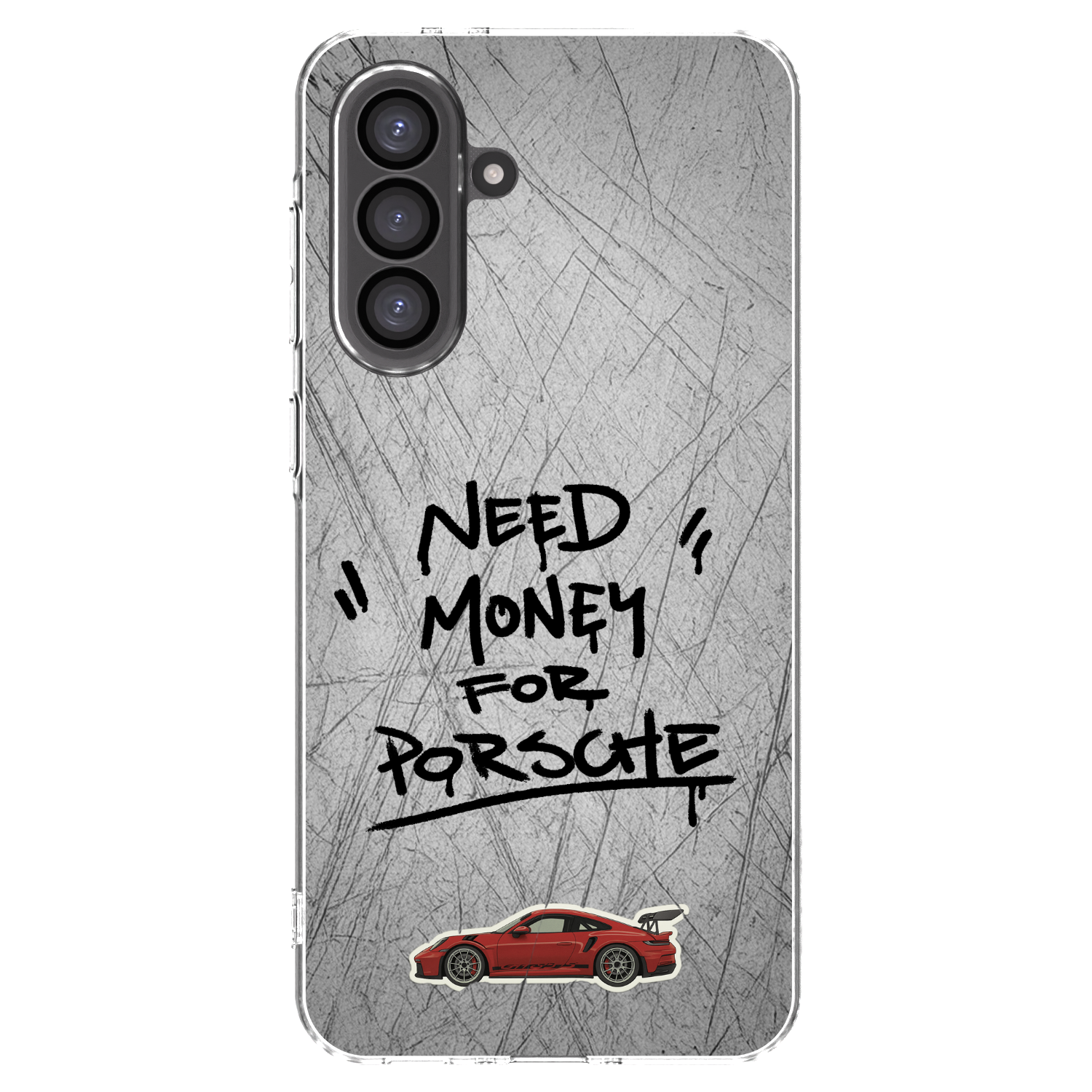 Picasee διαφανής θήκη σιλικόνης Samsung Galaxy A36 5G - Grey Drift