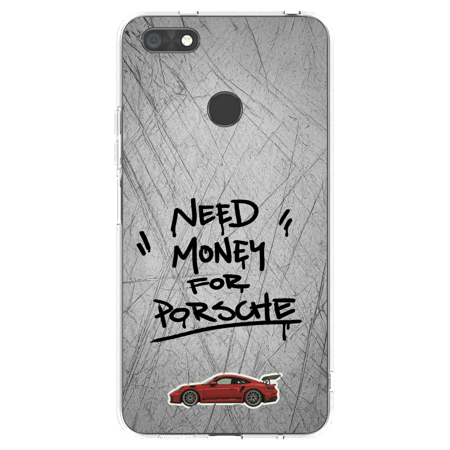 Picasee διαφανής θήκη σιλικόνης Huawei P9 Lite Mini - Grey Drift