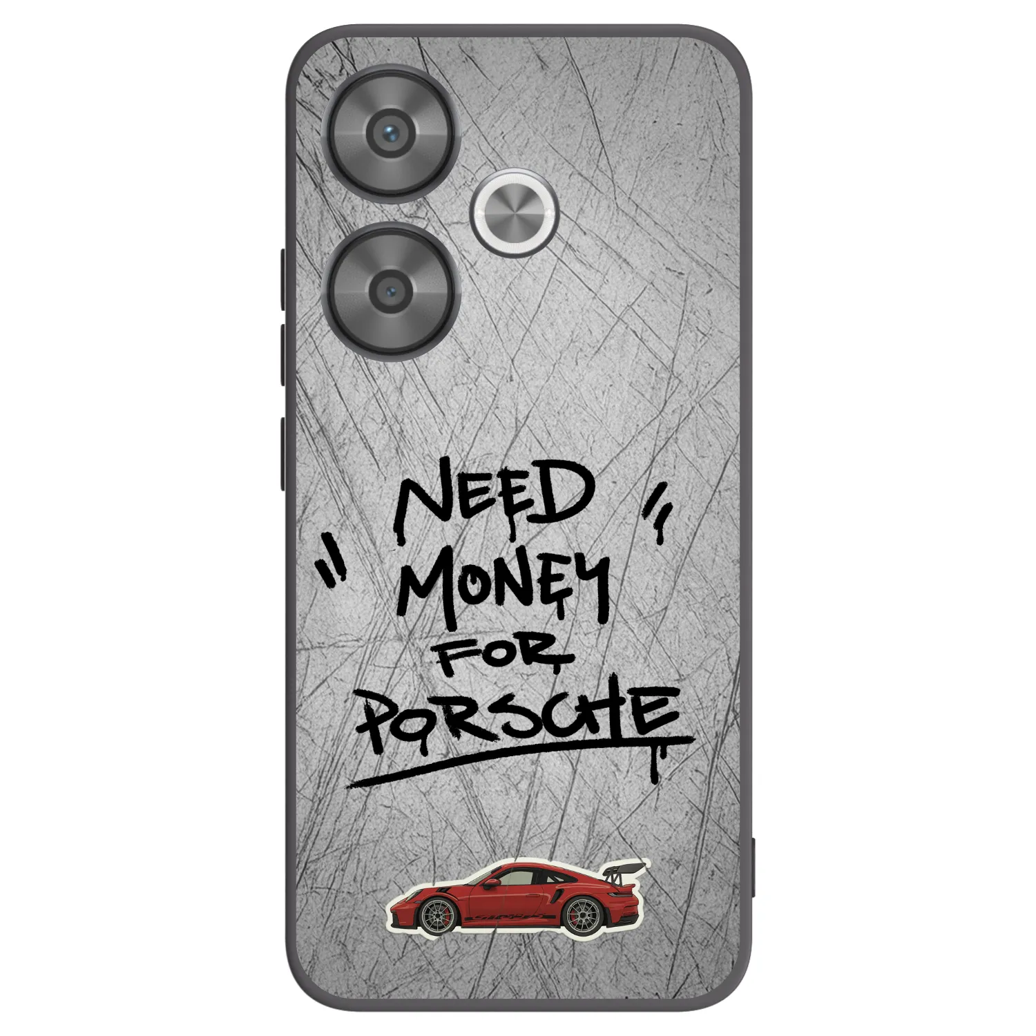 Picasee Μαύρη θήκη σιλικόνης για Xiaomi Poco F6 - Grey Drift