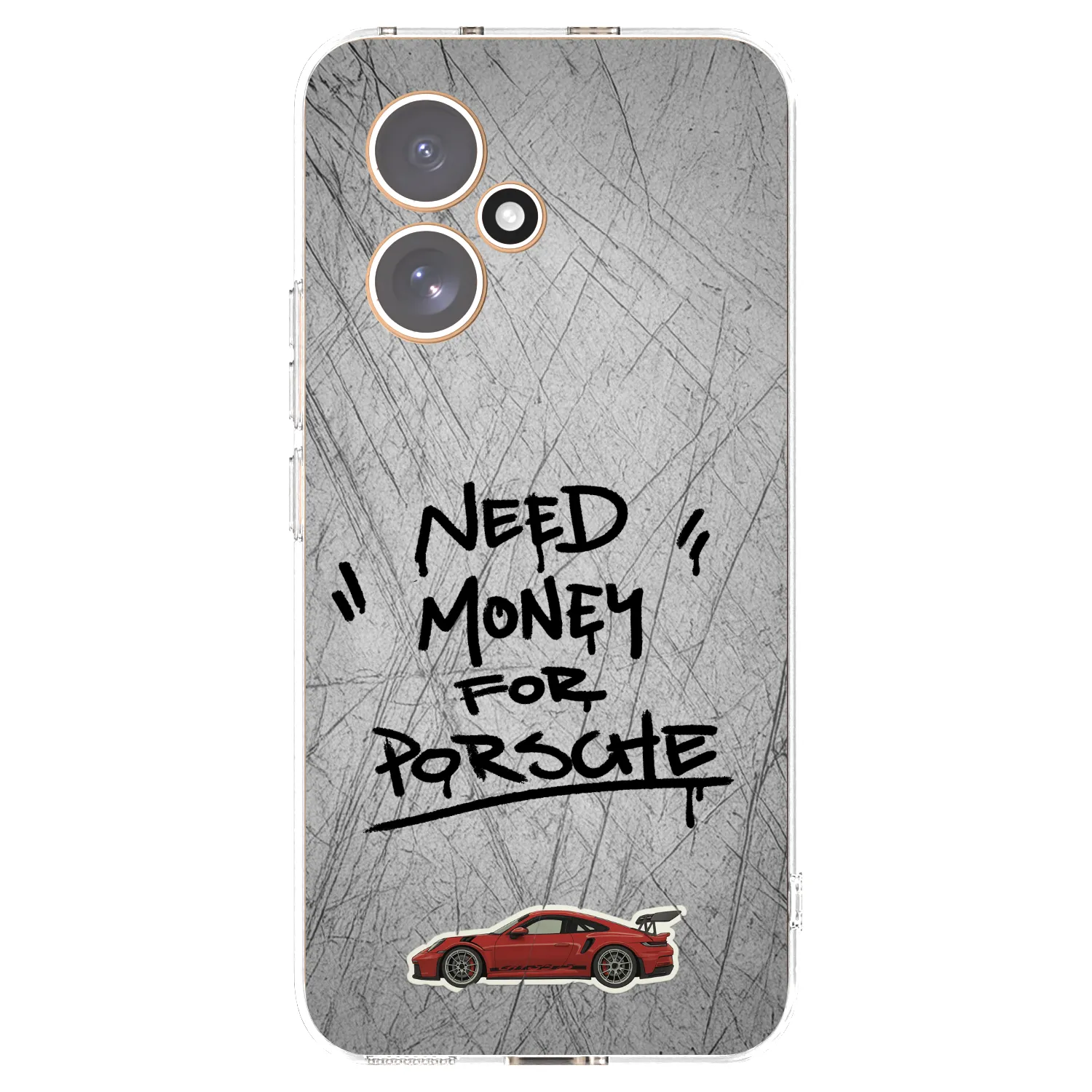 Picasee διαφανής θήκη σιλικόνης Honor 400 5G - Grey Drift
