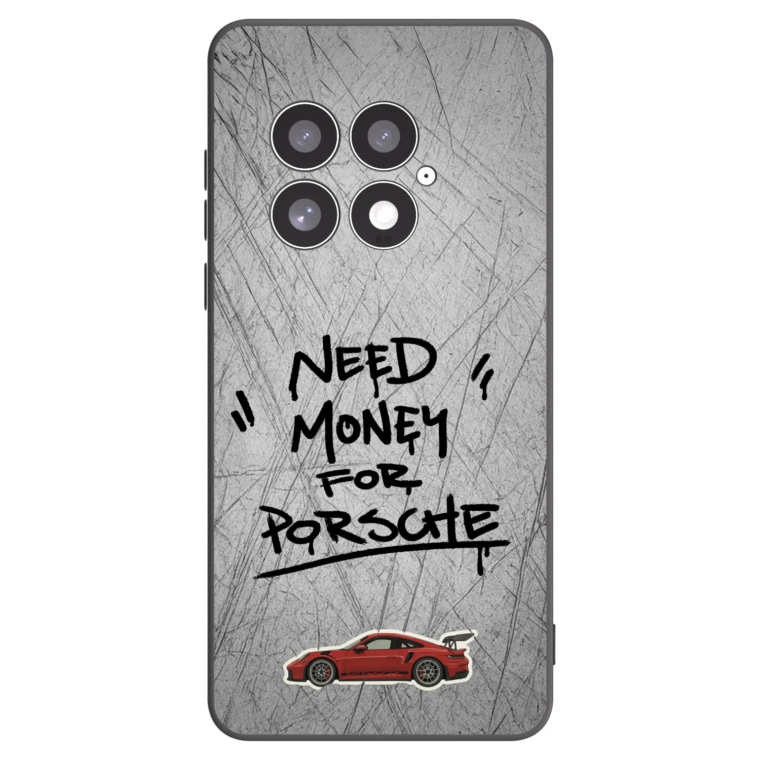 Picasee Μαύρη θήκη σιλικόνης για OnePlus 13 5G - Grey Drift