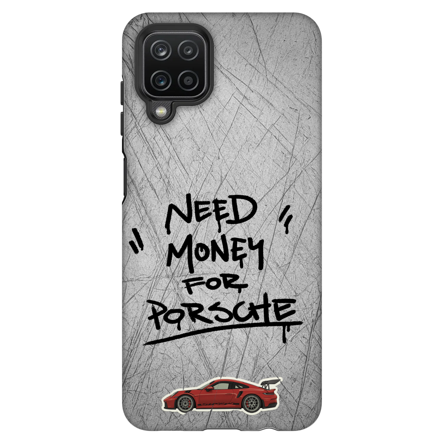 Picasee Fashion Case για Samsung Galaxy A12 A125F - Grey Drift