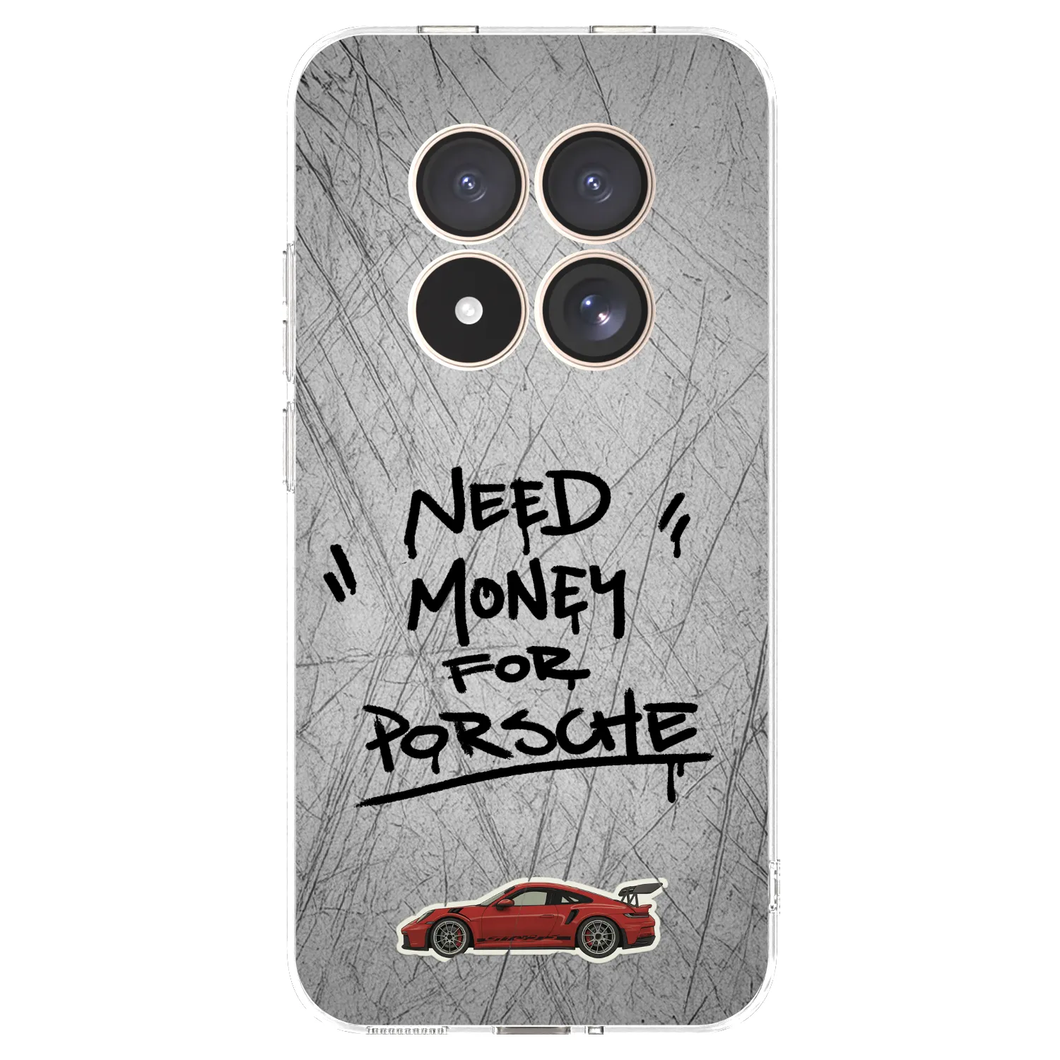 Picasee διαφανής θήκη σιλικόνης Xiaomi Redmi Note 15 Pro 4G - Grey Drift