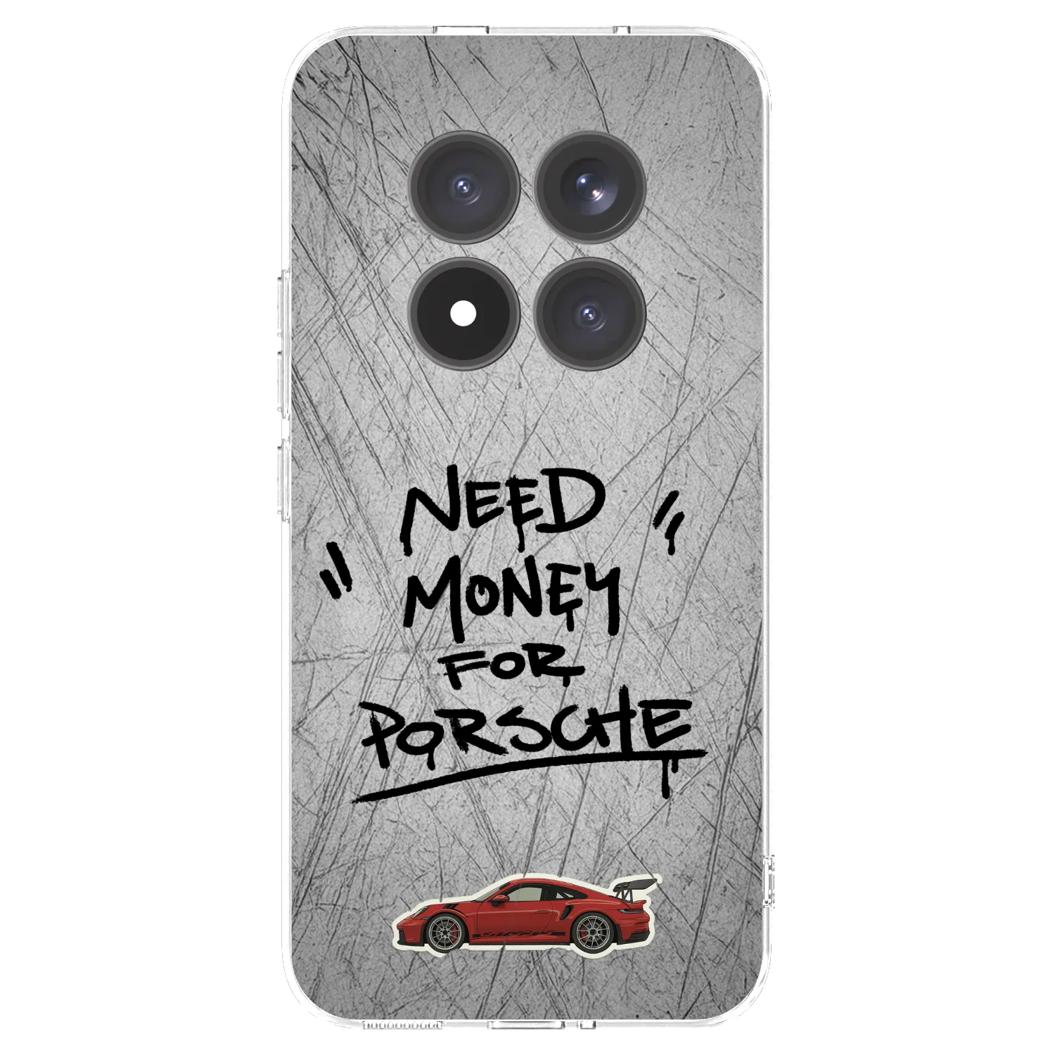 Picasee διαφανής θήκη σιλικόνης Xiaomi Redmi Note 15 Pro+ - Grey Drift