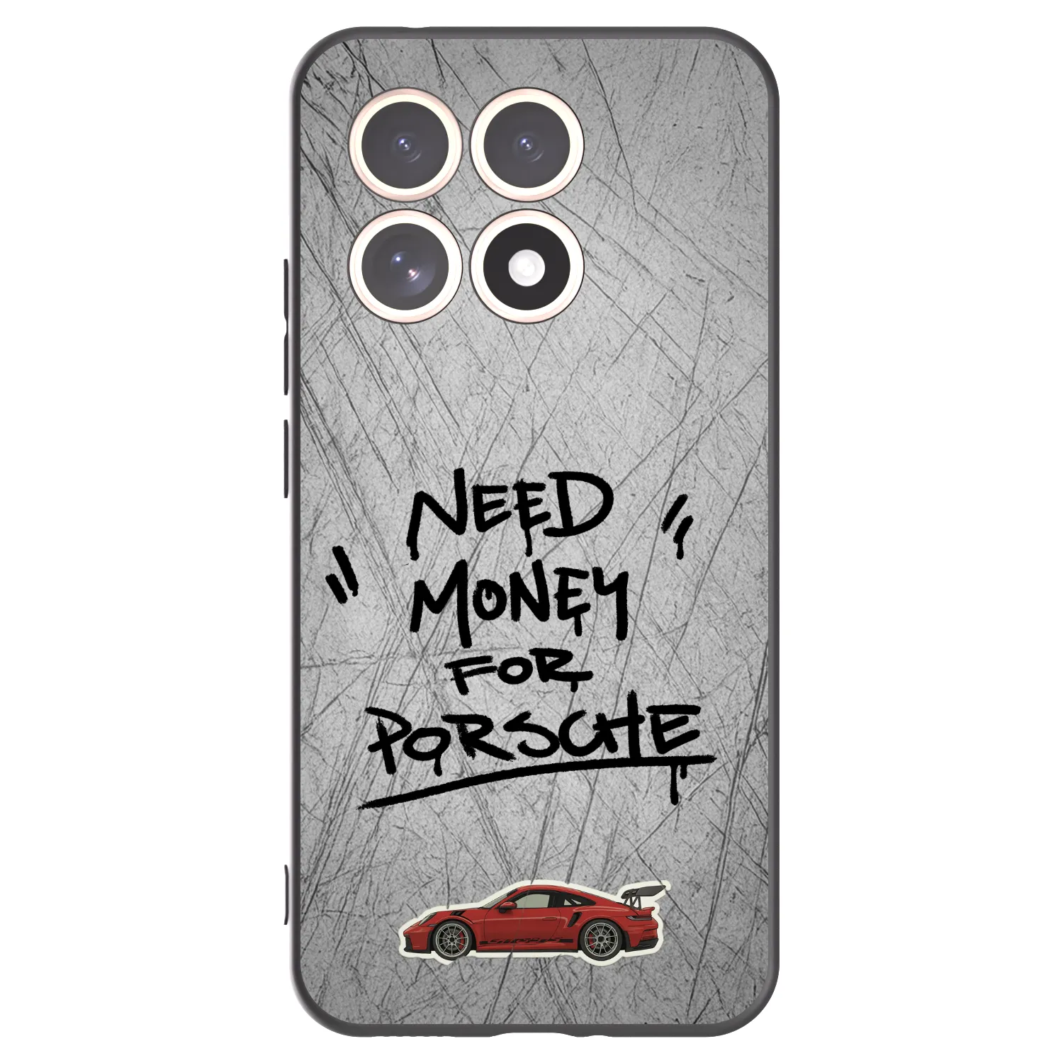 Picasee Μαύρη θήκη σιλικόνης για Xiaomi 15T - Grey Drift