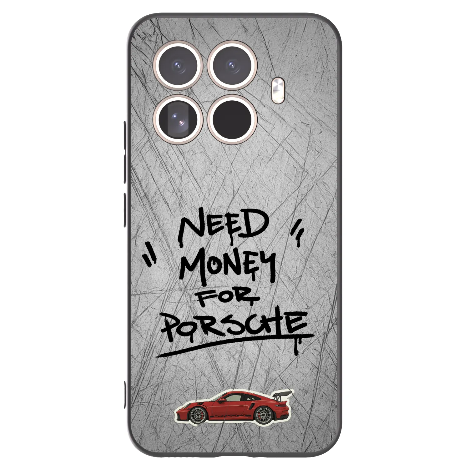 Picasee Μαύρη θήκη σιλικόνης για Xiaomi 15T Pro - Grey Drift