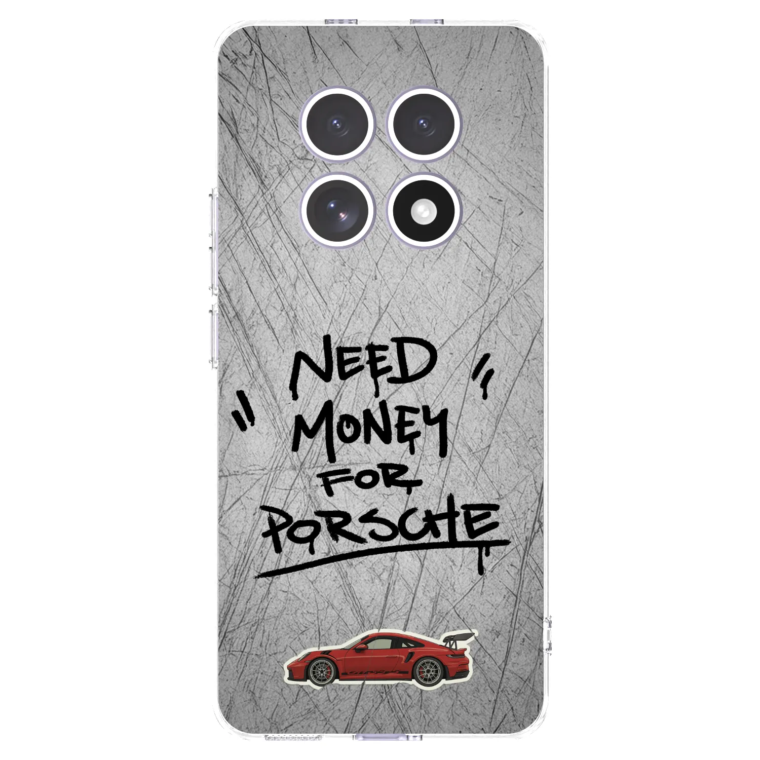 Picasee διαφανής θήκη σιλικόνης Xiaomi Redmi Note 15 - Grey Drift