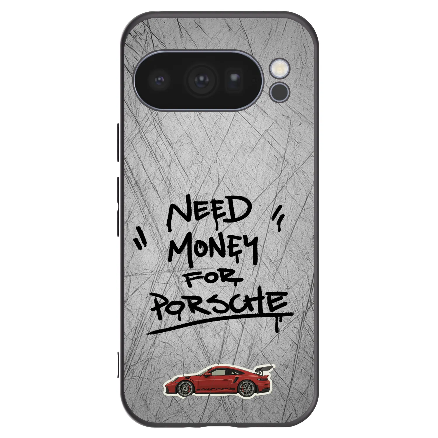 Picasee Μαύρη θήκη σιλικόνης για Google Pixel 10 Pro - Grey Drift