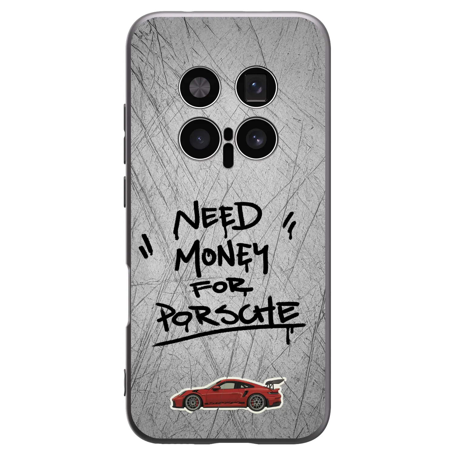 Picasee Μαύρη θήκη σιλικόνης για Honor Magic8 Pro 5G - Grey Drift