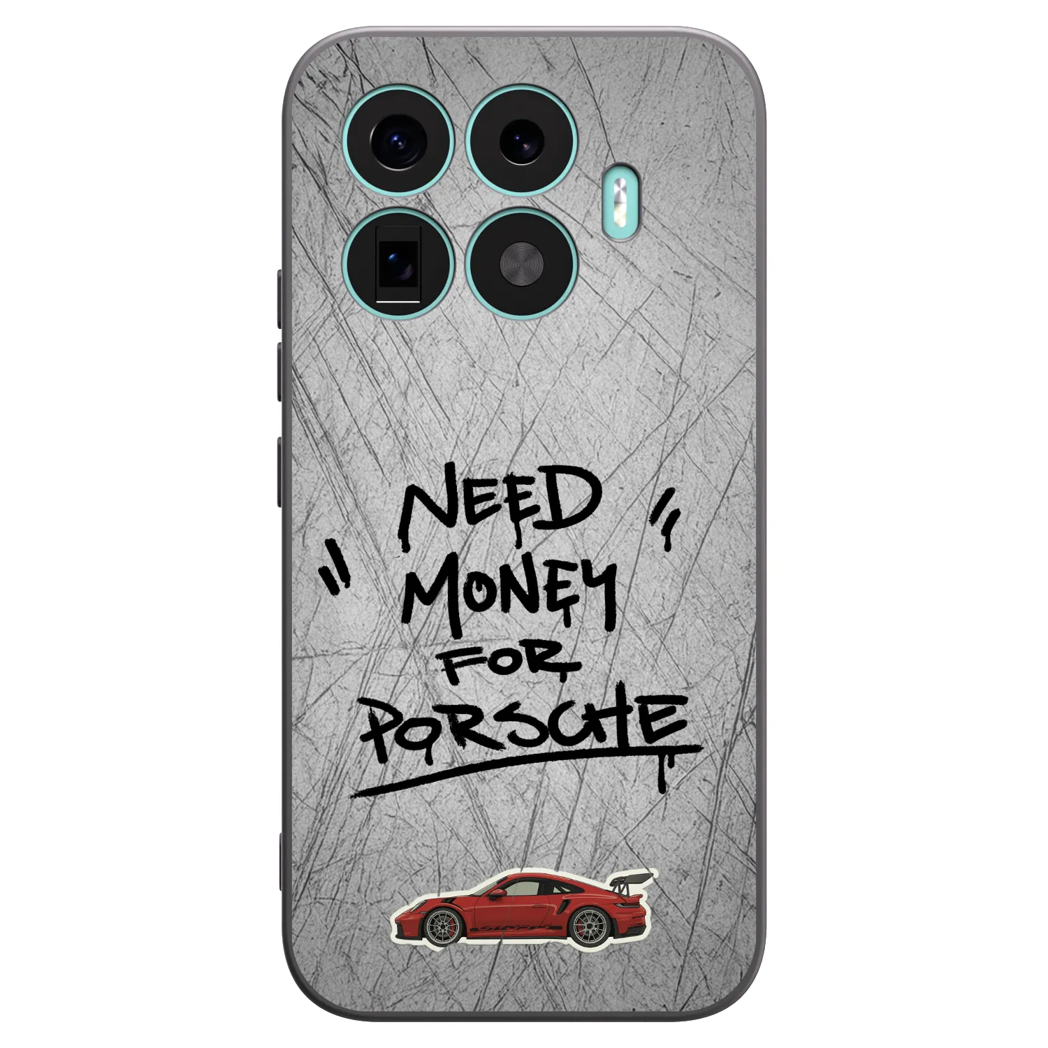 Picasee Μαύρη θήκη σιλικόνης για Xiaomi 17T - Grey Drift