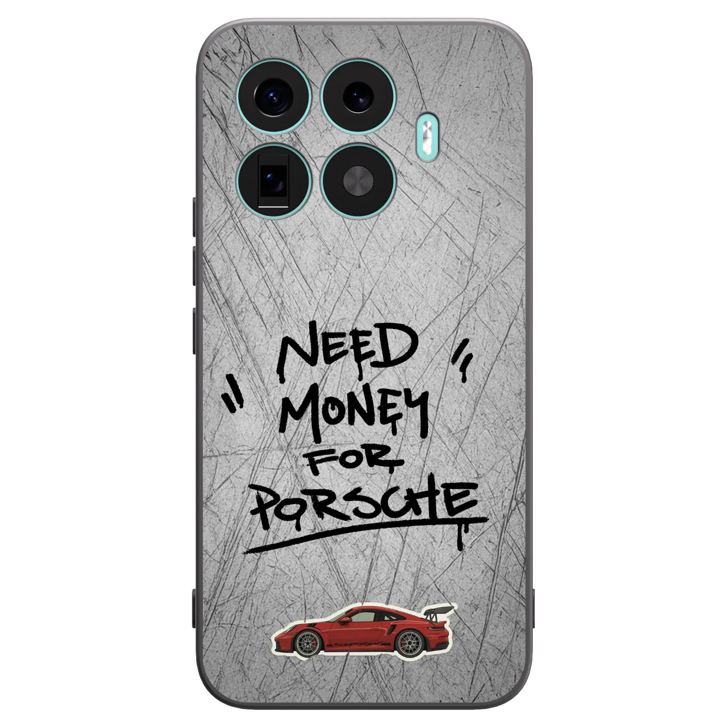 Picasee Μαύρη θήκη σιλικόνης για Xiaomi 17T Pro - Grey Drift