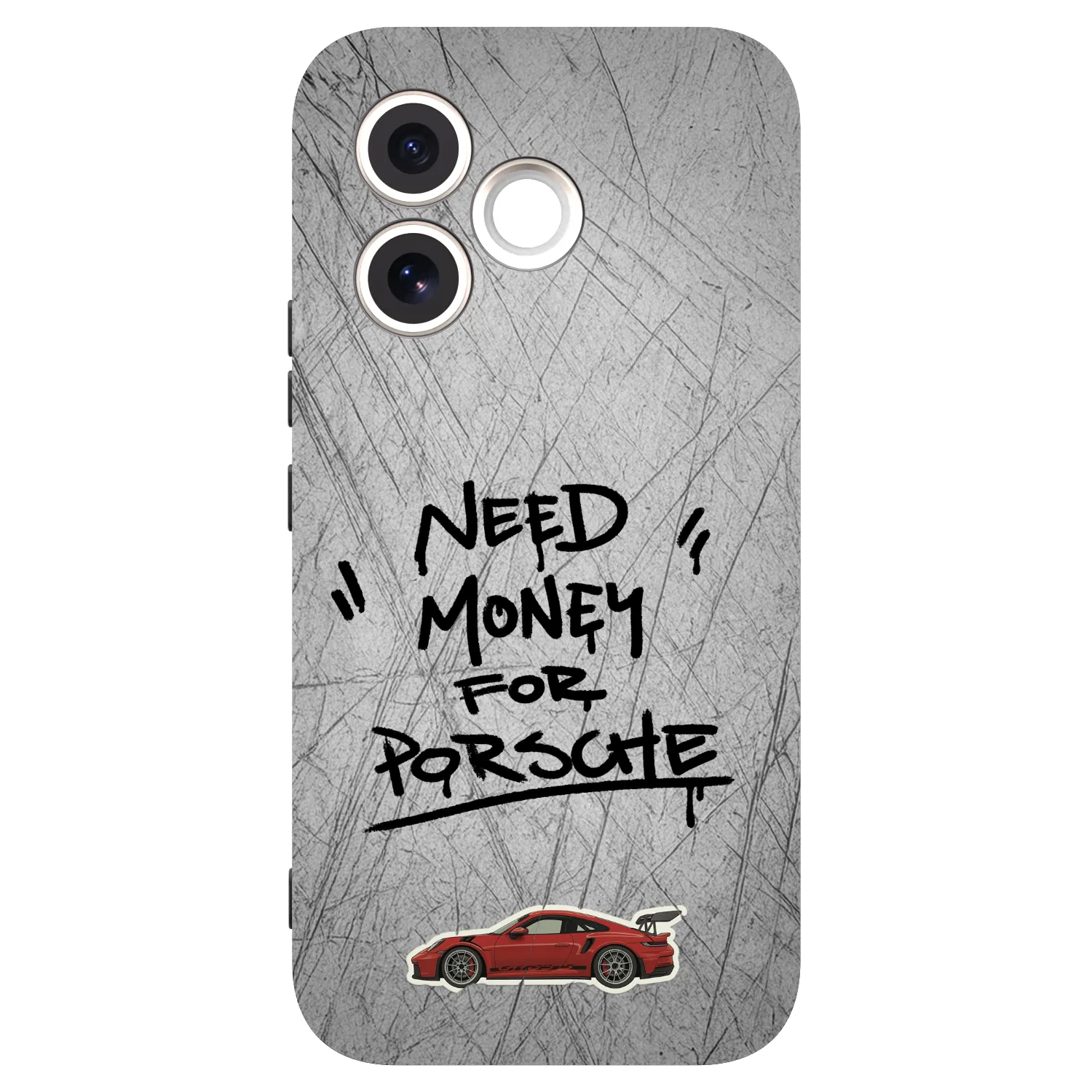 Picasee Μαύρη θήκη σιλικόνης για Honor 600 Lite - Grey Drift