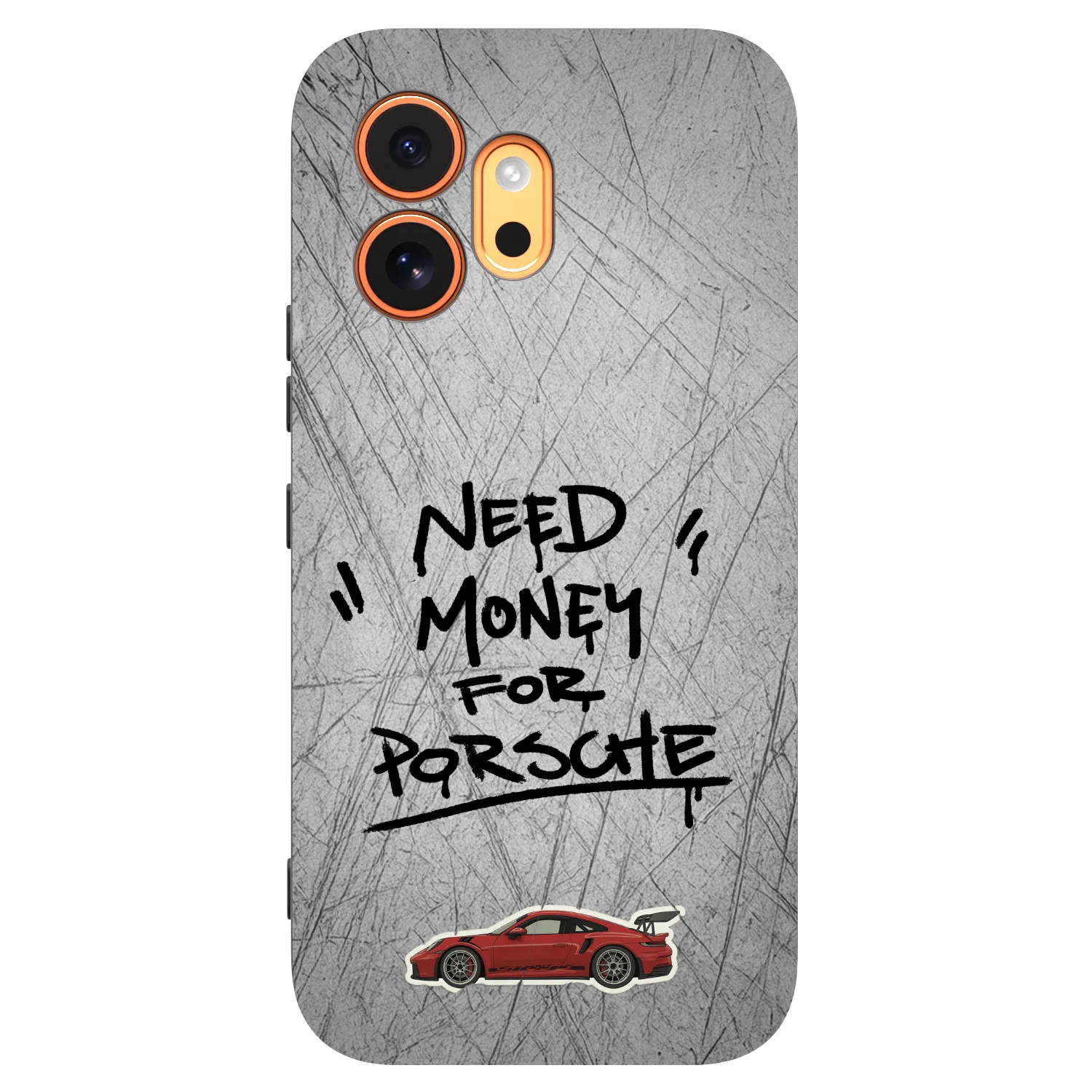 Picasee Μαύρη θήκη σιλικόνης για Honor 600 - Grey Drift