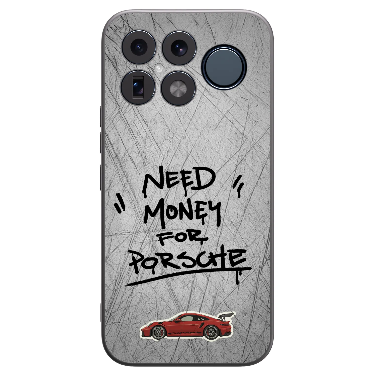 Picasee Μαύρη θήκη σιλικόνης για Xiaomi Poco F8 Ultra - Grey Drift