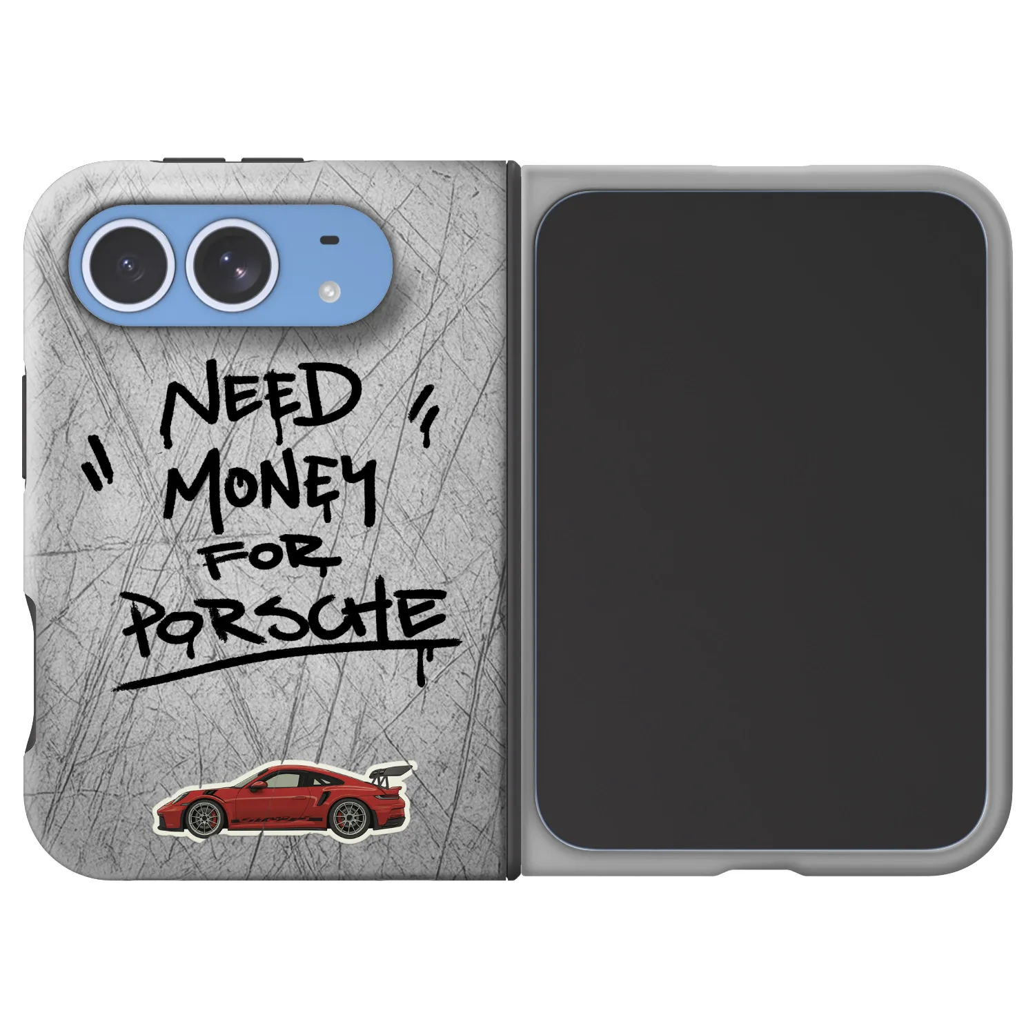 Picasee Fashion Case MagSafe για Apple iPhone Duo - Grey Drift