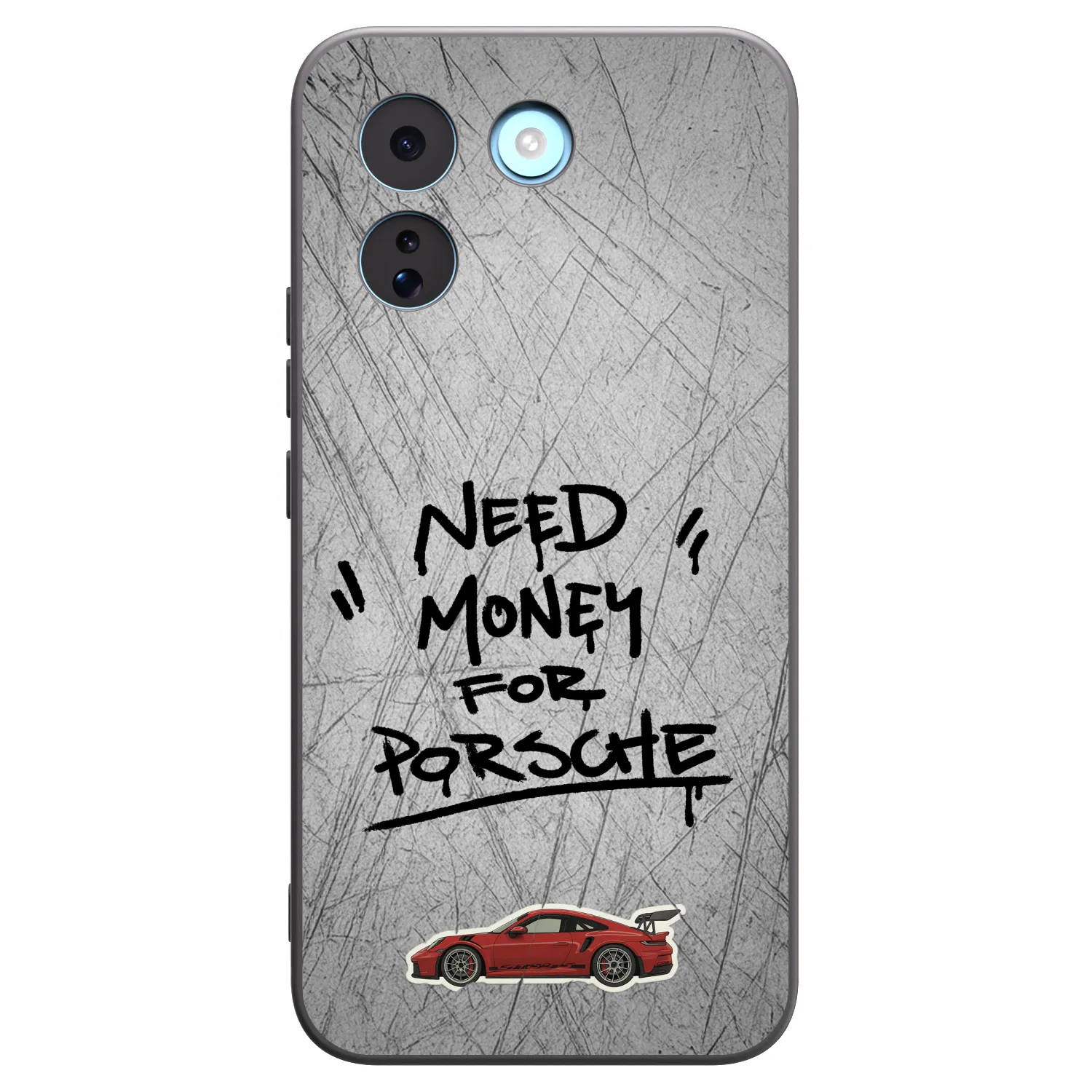 Picasee Μαύρη θήκη σιλικόνης για Xiaomi Redmi Note 17 Pro MAX 5G - Grey Drift