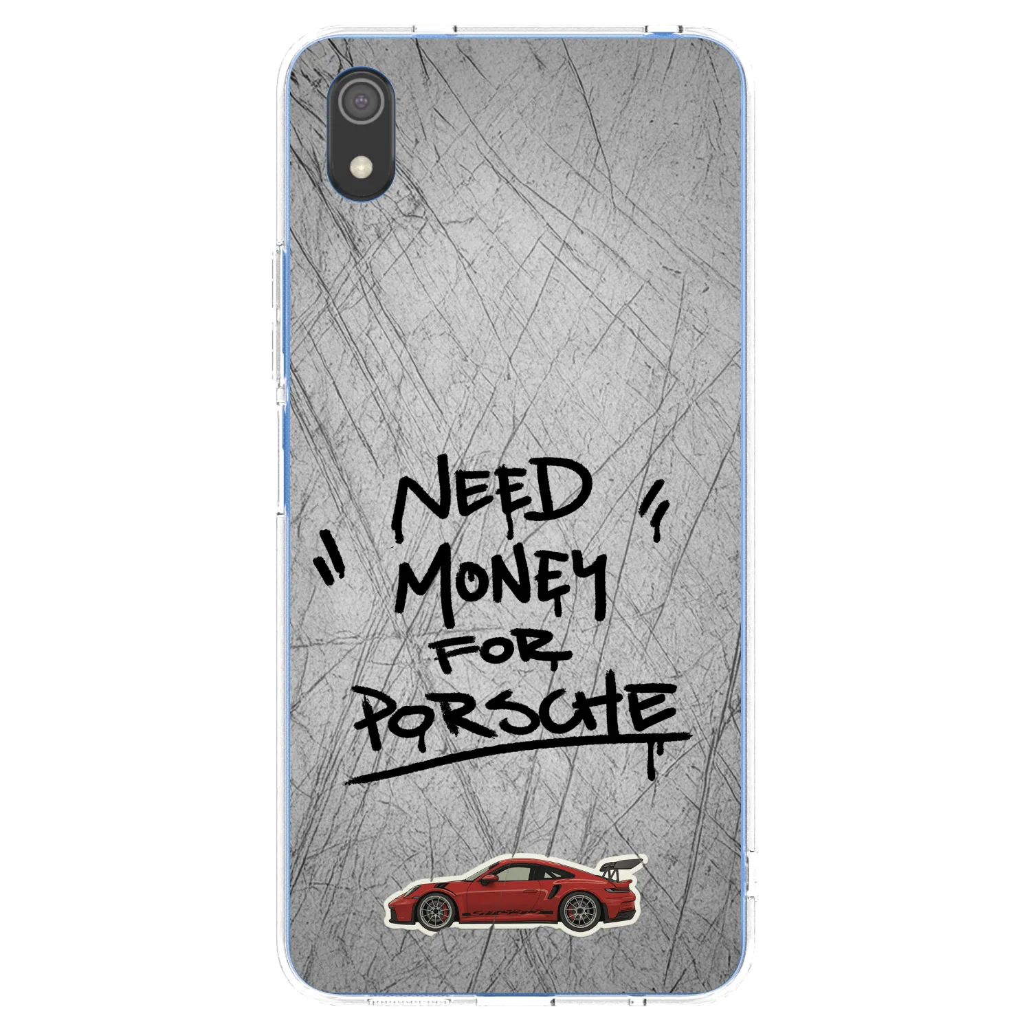 Picasee διαφανής θήκη σιλικόνης Xiaomi Redmi 7A - Grey Drift