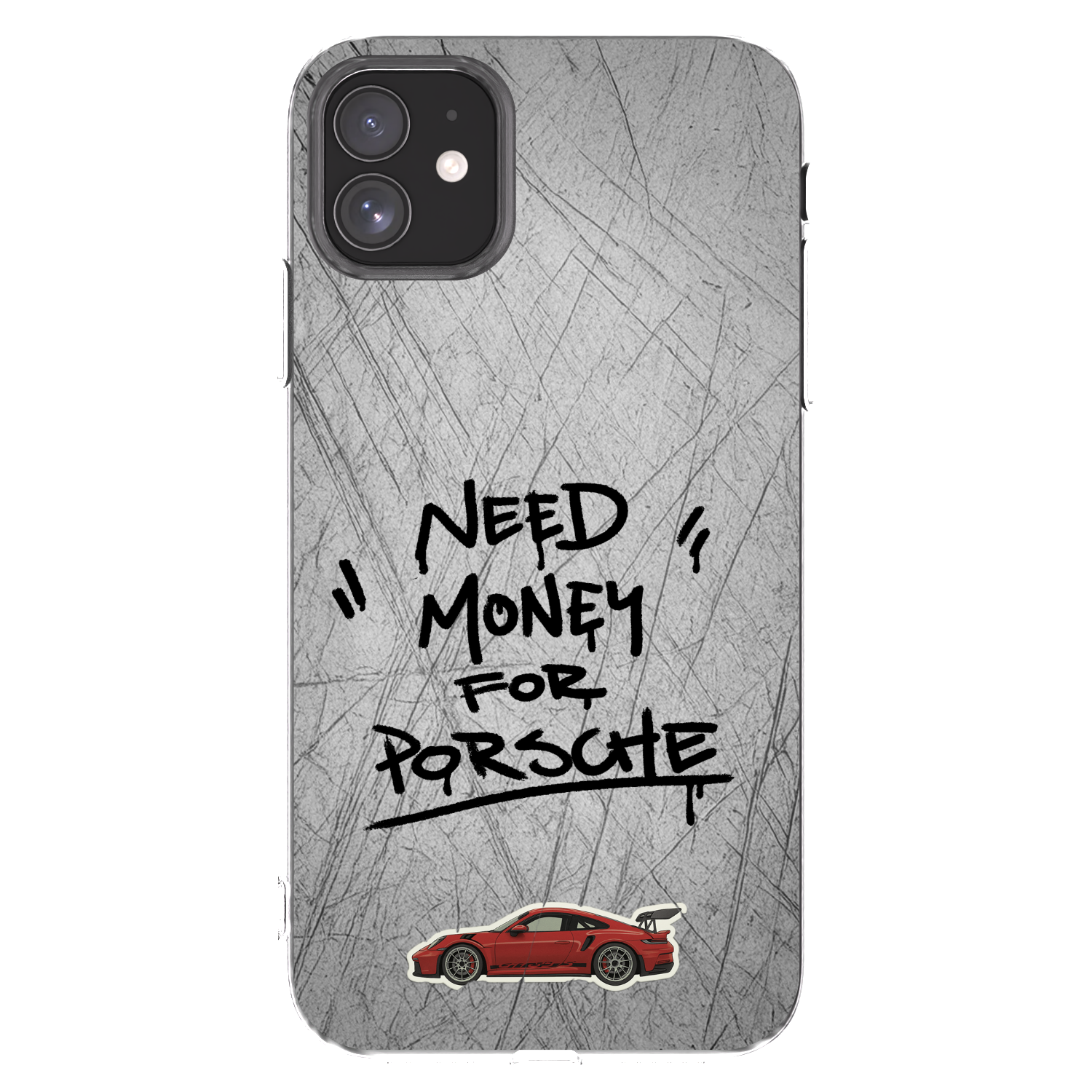 Picasee διαφανής θήκη σιλικόνης Apple iPhone 11 - Grey Drift