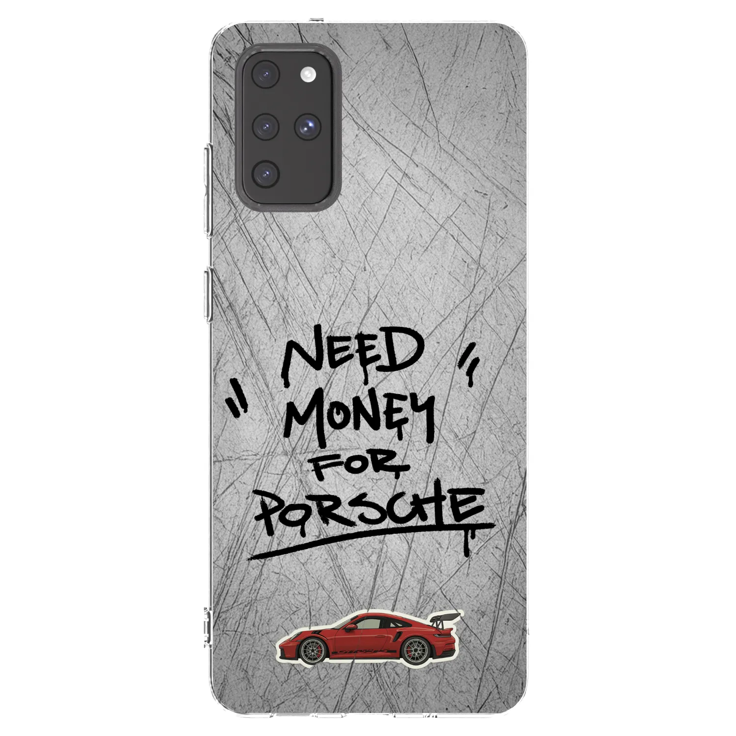 Picasee διαφανής θήκη σιλικόνης Samsung Galaxy S20+ G985F - Grey Drift