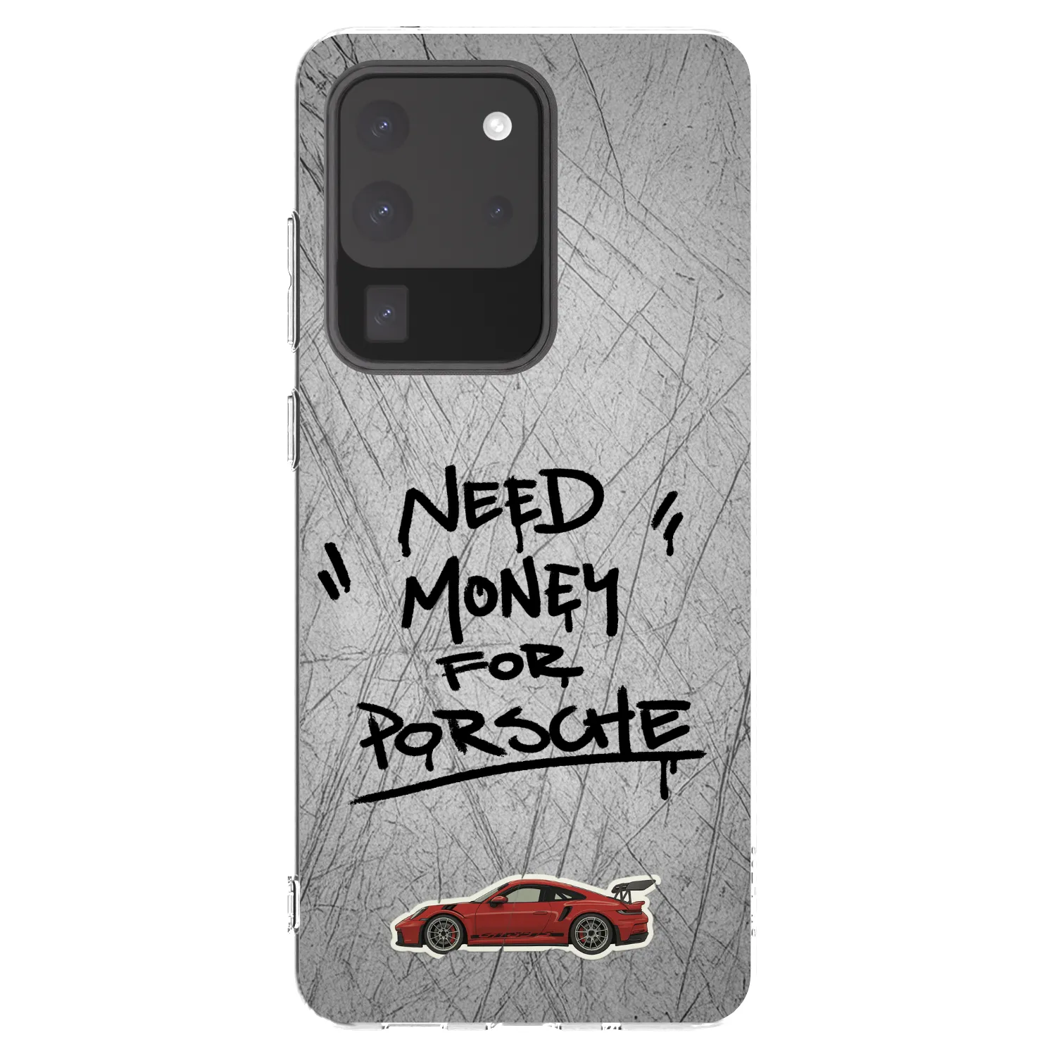 Picasee διαφανής θήκη σιλικόνης Samsung Galaxy S20 Ultra 5G G988F - Grey Drift