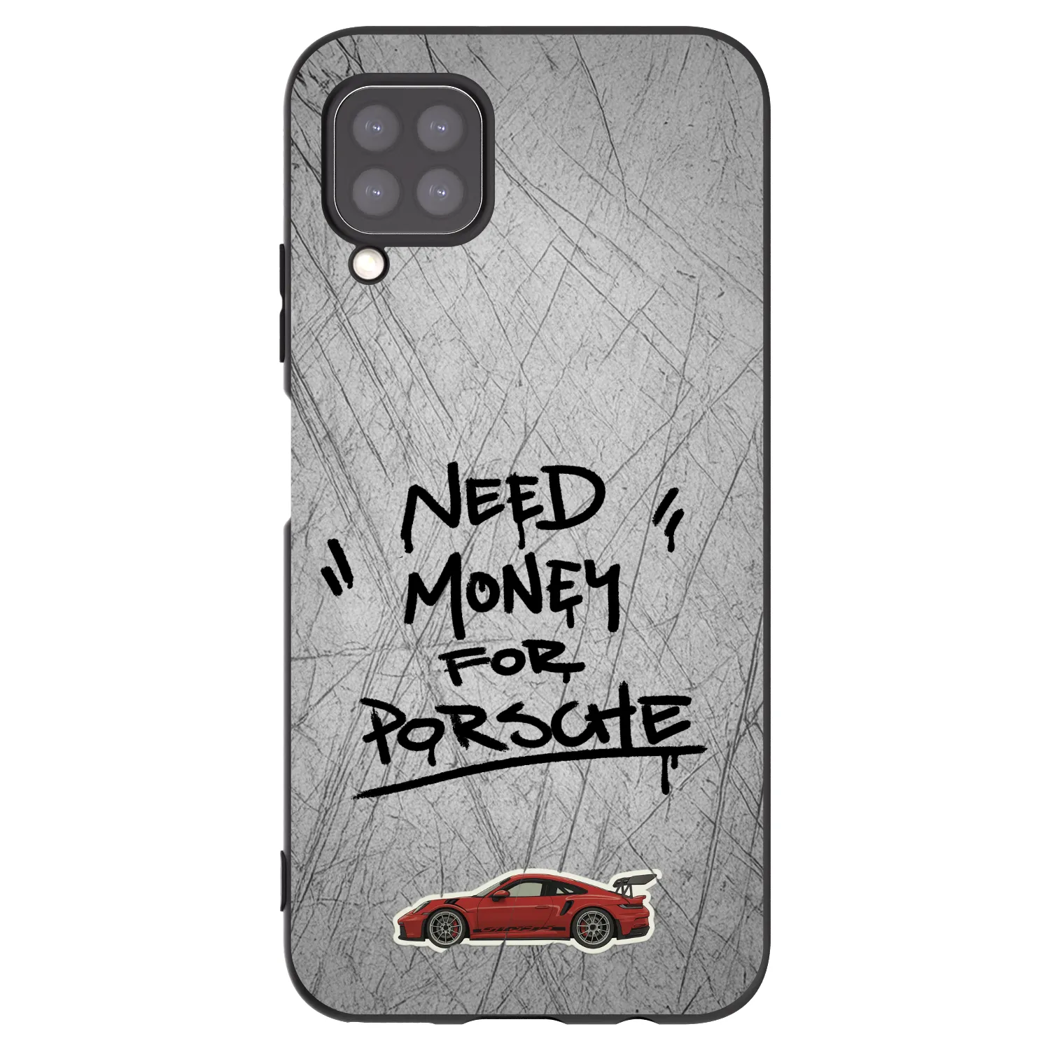 Picasee Μαύρη θήκη σιλικόνης για Huawei P40 Lite - Grey Drift