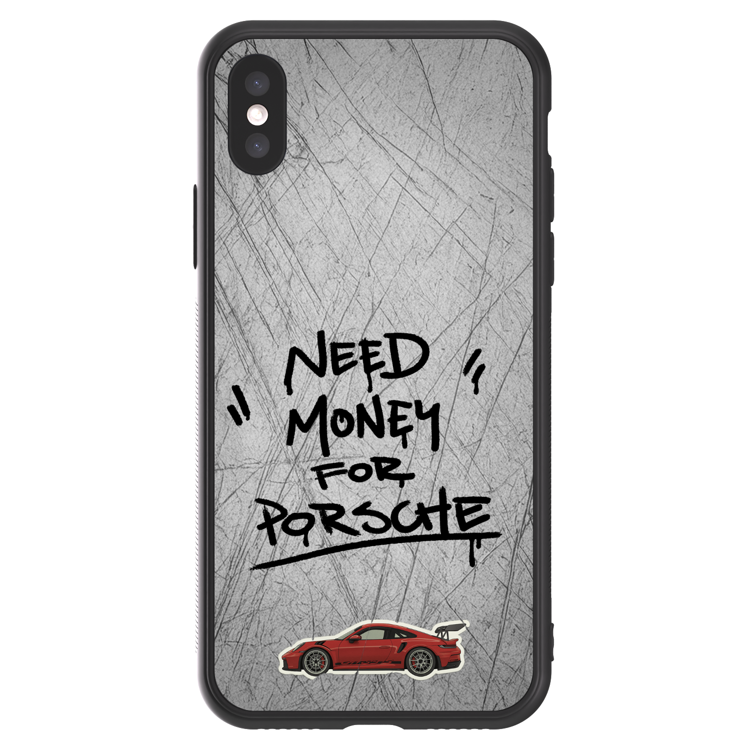 Picasee ULTIMATE CASE για Apple iPhone X/XS - Grey Drift