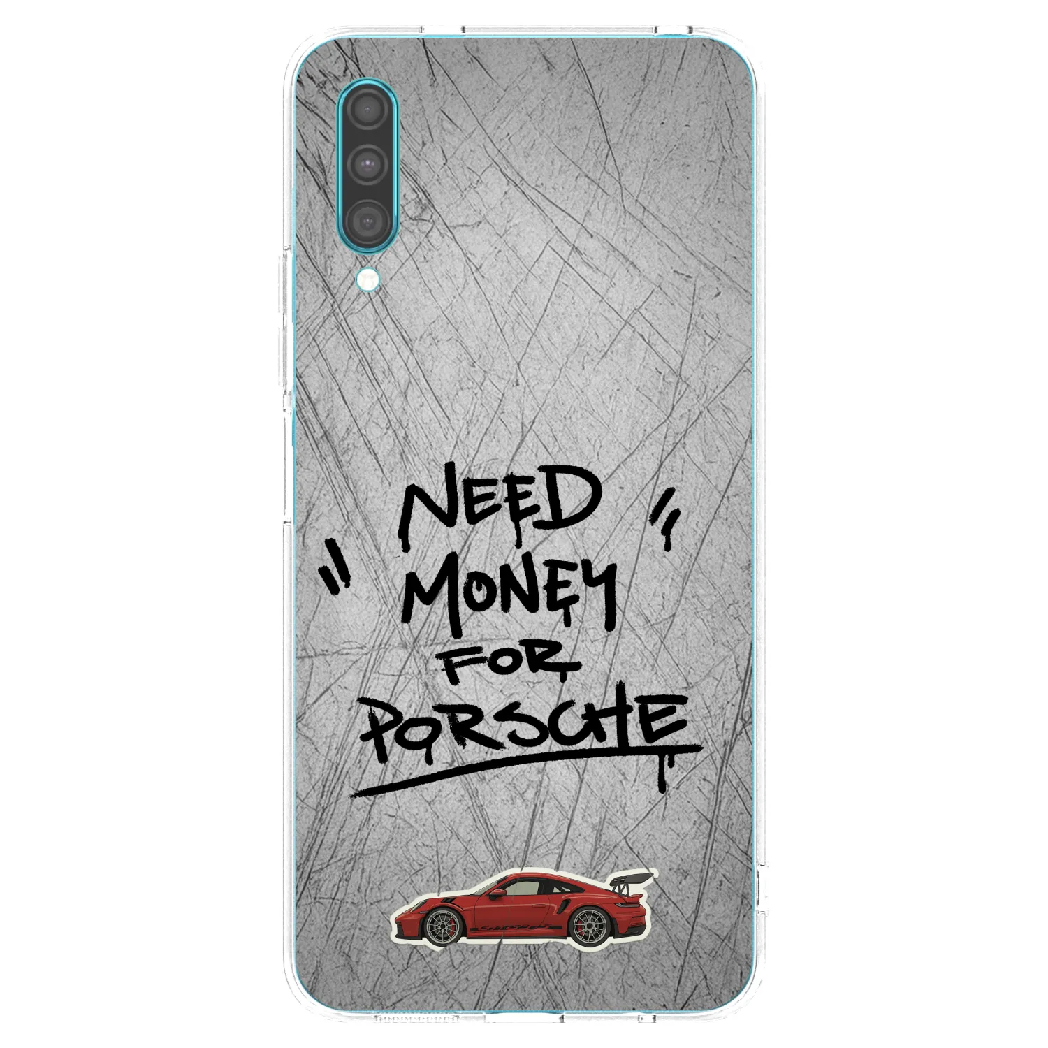 Picasee διαφανής θήκη σιλικόνης Samsung Galaxy A30s A307F - Grey Drift