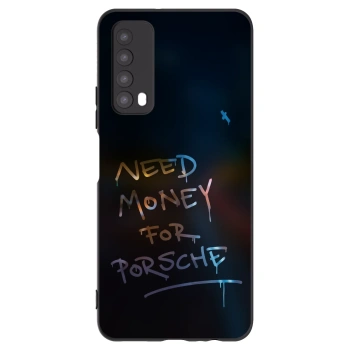 Picasee Μαύρη θήκη σιλικόνης για Huawei P Smart 2021 - Neon Nights