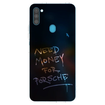 Picasee διαφανής θήκη σιλικόνης Samsung Galaxy M11 - Neon Nights