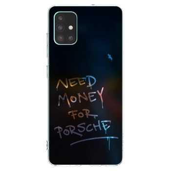 Picasee διαφανής θήκη σιλικόνης Samsung Galaxy M51 M515F - Neon Nights