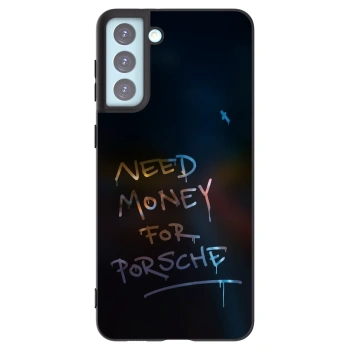 Picasee Μαύρη θήκη σιλικόνης για Samsung Galaxy S21+ 5G G996F - Neon Nights