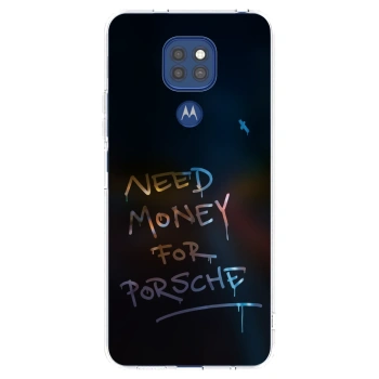 Picasee διαφανής θήκη σιλικόνης Motorola Moto G9 Play - Neon Nights