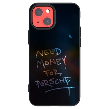 Picasee Μαύρη θήκη σιλικόνης για Apple iPhone 13 mini - Neon Nights