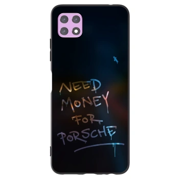 Picasee Μαύρη θήκη σιλικόνης για Samsung Galaxy A22 A226B 5G - Neon Nights