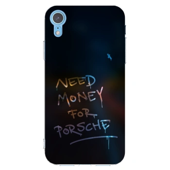 Picasee διαφανής θήκη σιλικόνης Apple iPhone XR - Neon Nights