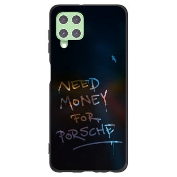 Picasee Μαύρη θήκη σιλικόνης για Samsung Galaxy A22 A225F 4G - Neon Nights